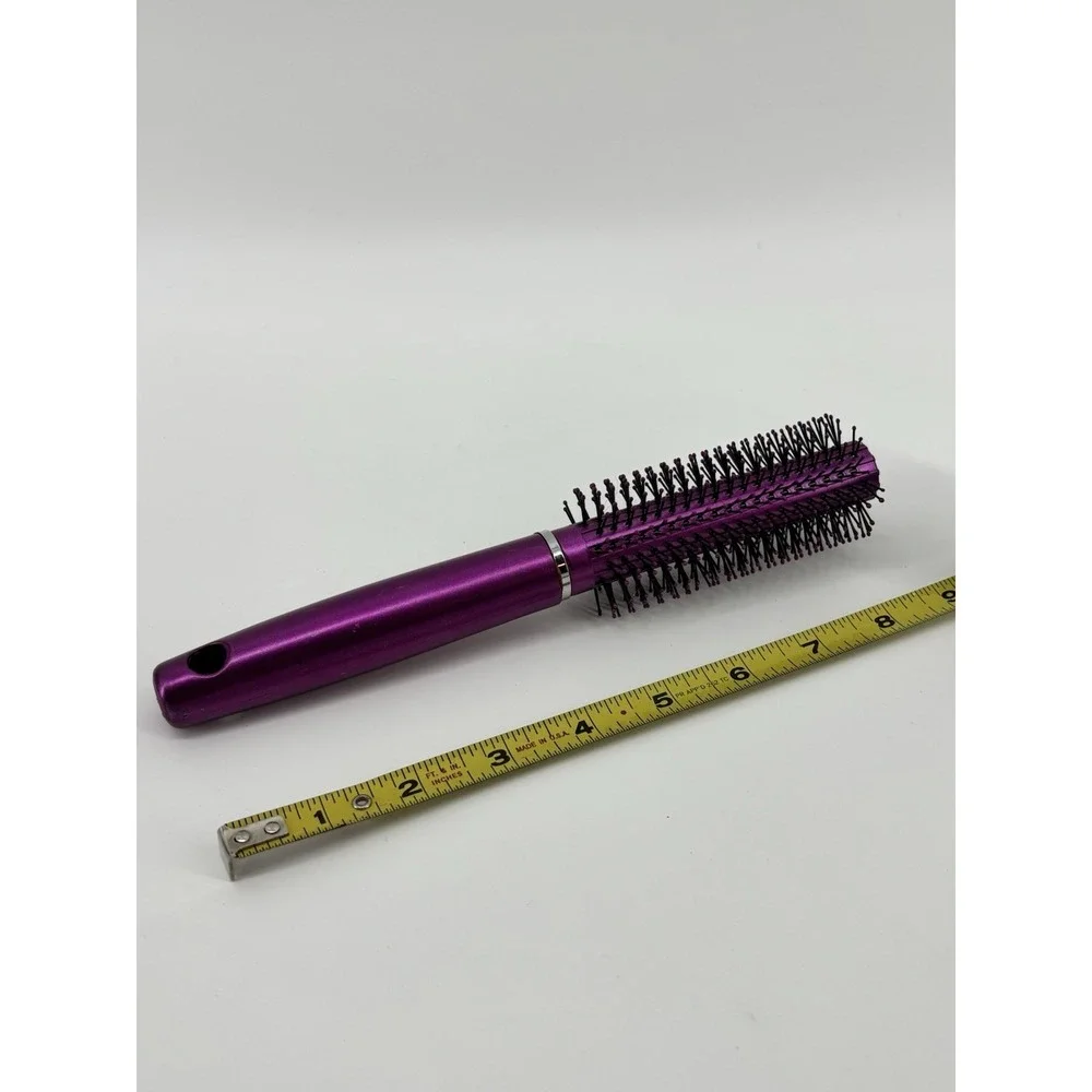 Vtg Hair Brush- 1 Pack Professional Styling‎ Round Brush for Women and Men Pink